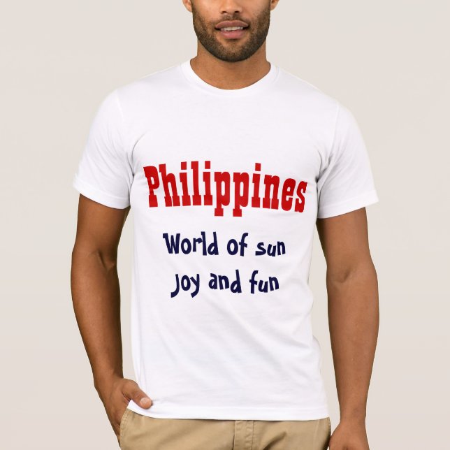 The Philippines slogan t-shirts (Front)