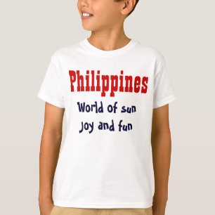 The Philippines slogan t-shirts