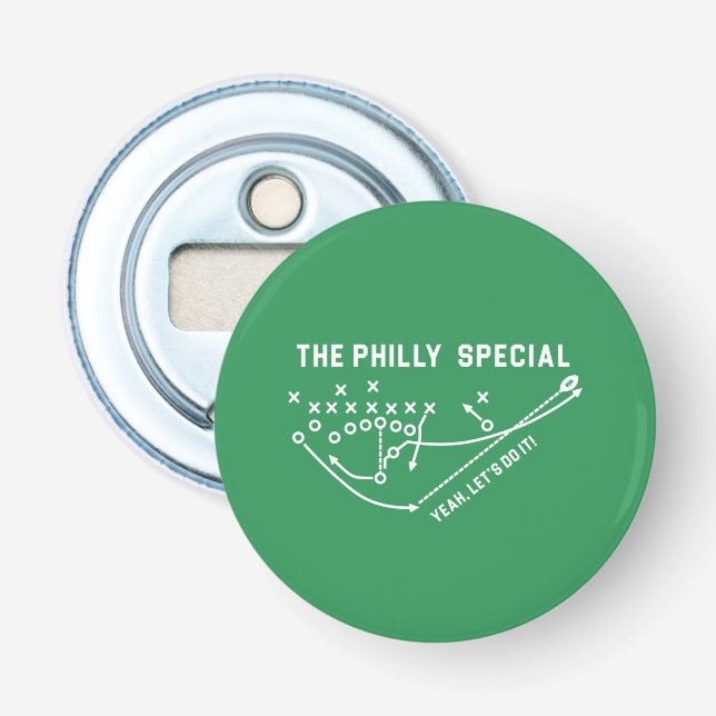 The Philly Special - Yeah let's do It Bottle Opener (Front)