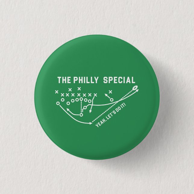 The Philly Special - Yeah let's do It Button (Front)