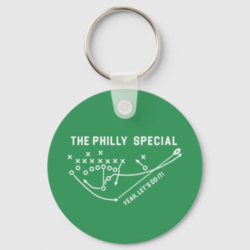 The Philly Special _ Yeah lets do It Keychain