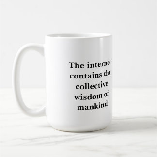The Philosopher of Dry Wit’s Chalice ie. Coffee Mug
