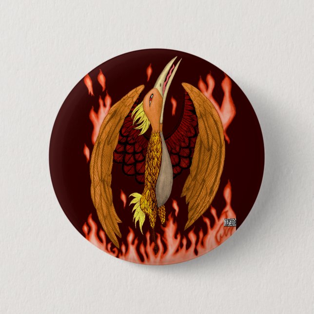 The Phoenix Button (Front)