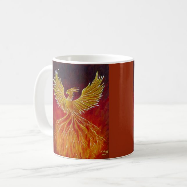 The Phoenix Coffee Mug (Front Left)