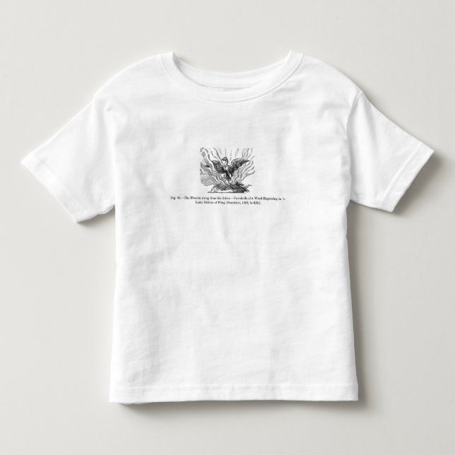 The Phoenix rising from his ashes Toddler T-shirt (Front)