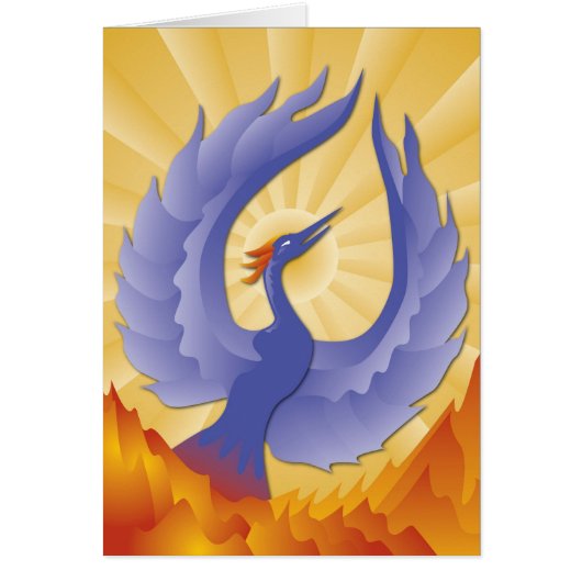 The Phoenix Rising from the Ashes Cards (Front)