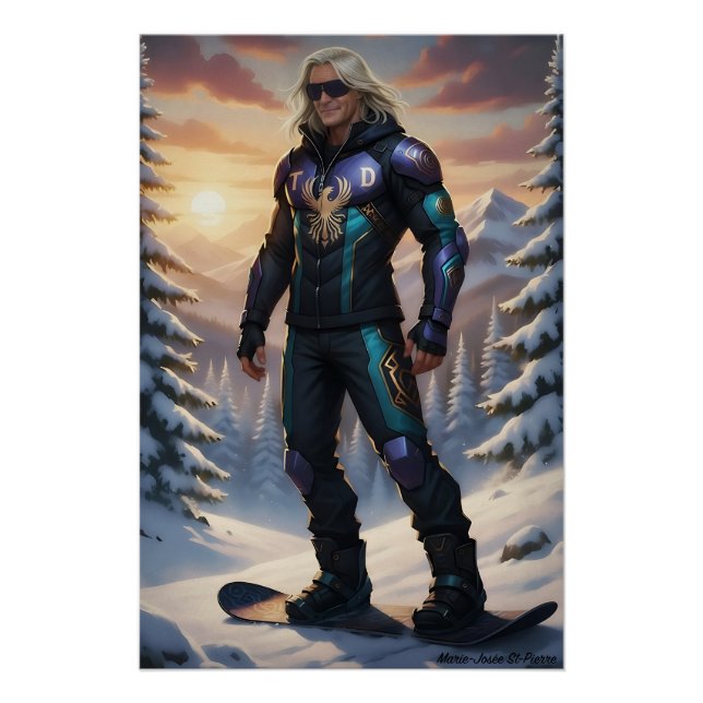 The Phoenix Superhero: Winter Edition Poster (Front)