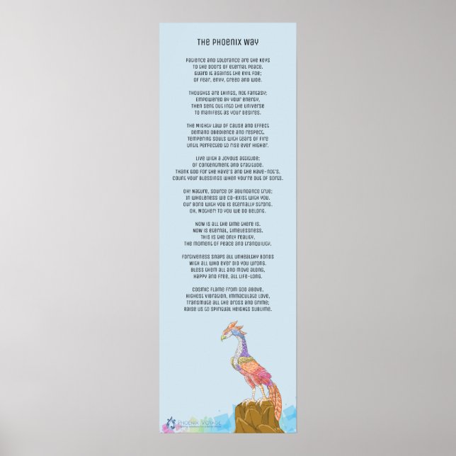 The Phoenix Way Poster (Front)