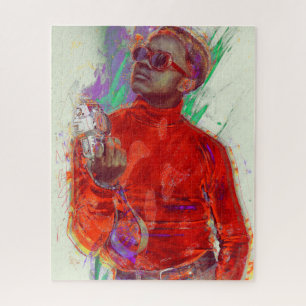 The Photographer Afrocentric Jigsaw Puzzle