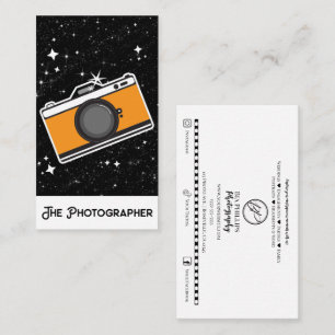 The Photographer Mystical Tarot Photography Business Card