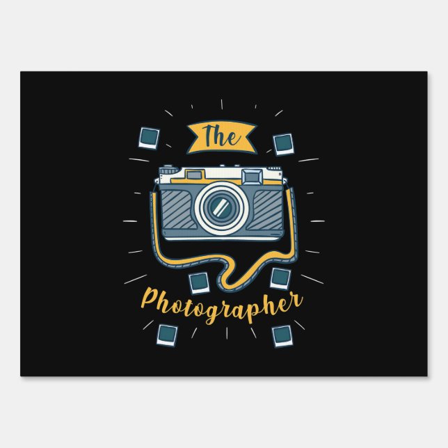 The Photographer Sign (Front)