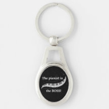 The pianist is  the BOSS Keychain