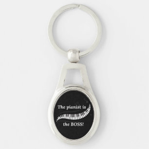 The pianist is  the BOSS Keychain