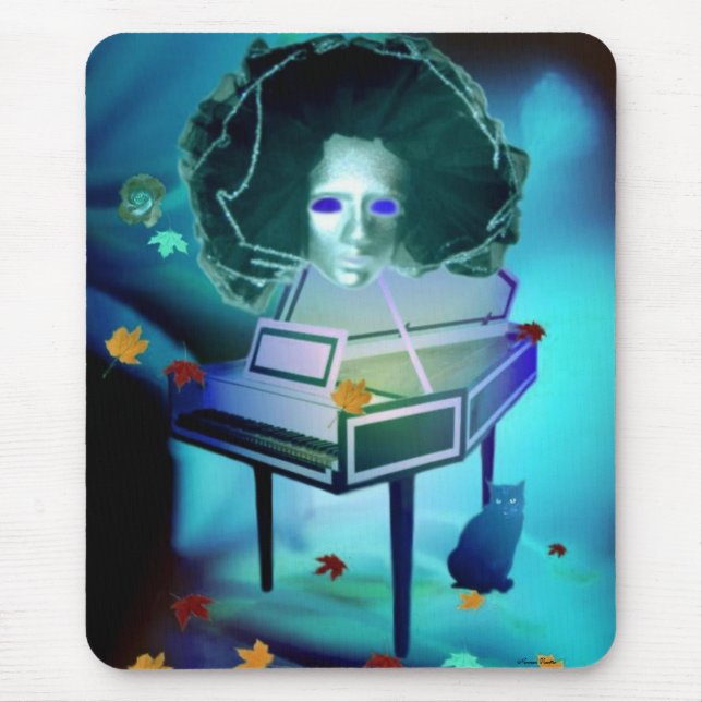 The Pianist Meringue Mousepad (Front)