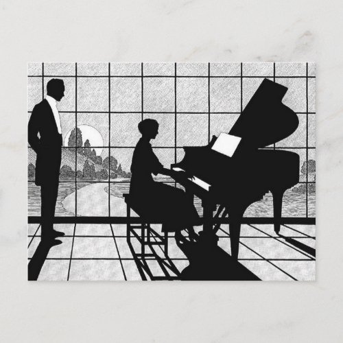 The Pianist Postcard