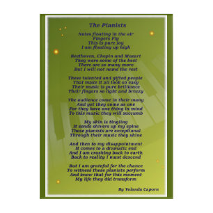 The Pianists Acrylic Wall Art