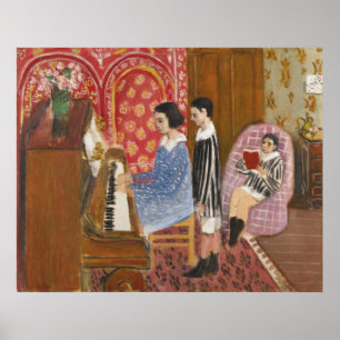 The Piano Lesson by Matisse Poster