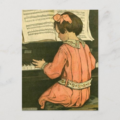 The Piano Lesson Postcard