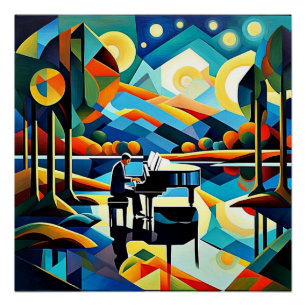 The Piano Player 10 Poster