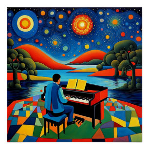 The Piano Player 1 Poster