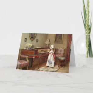 The Piano Room Greeting Card