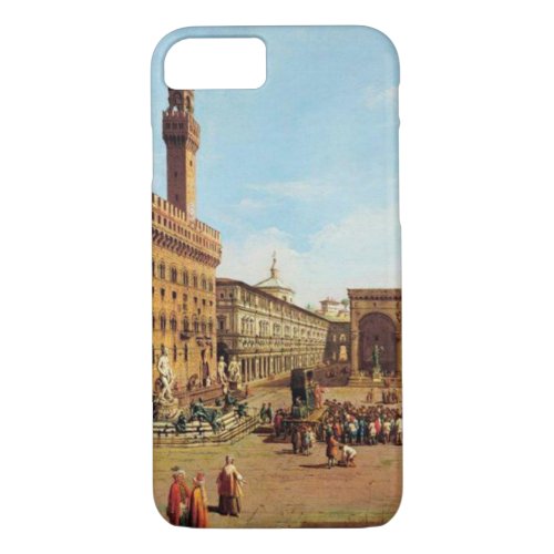 The Piazza della Signoria in Florence iPhone 87 Case