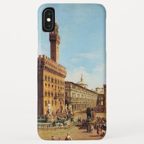 The Piazza della Signoria in Florence iPhone XS Max Case
