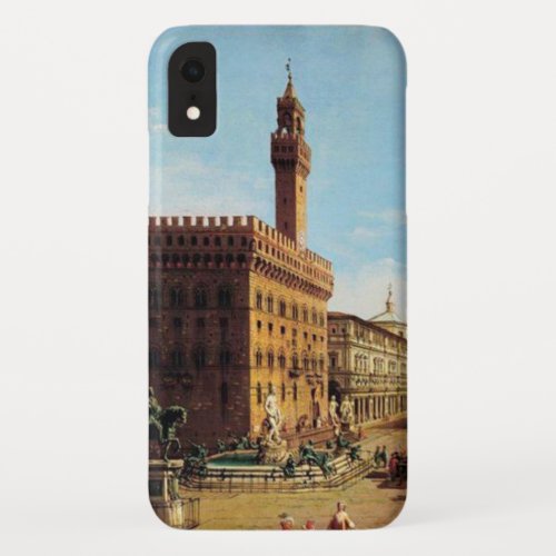 The Piazza della Signoria in Florence iPhone XR Case