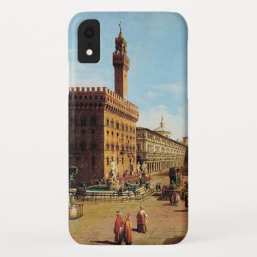 The Piazza della Signoria in Florence iPhone XR Case