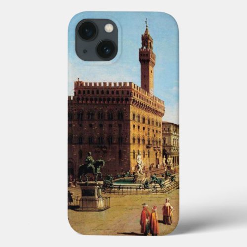 The Piazza della Signoria in Florence  iPhone 13 Case