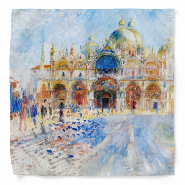 The Piazza San Marco, Renoir Bandana (Front)
