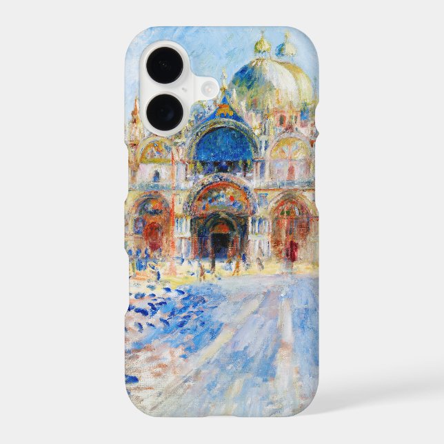 The Piazza San Marco, Renoir Case-Mate iPhone Case (Back)