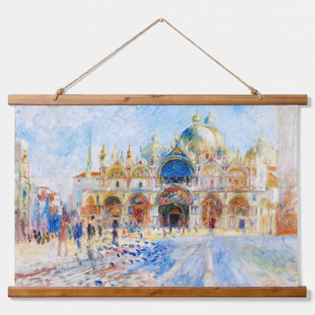 The Piazza San Marco, Renoir Hanging Tapestry (Front)