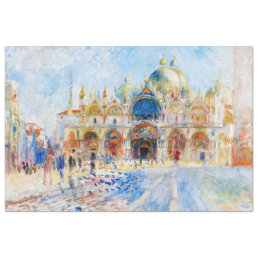 The Piazza San Marco, Renoir Tissue Paper