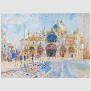 The Piazza San Marco, Renoir Tissue Paper