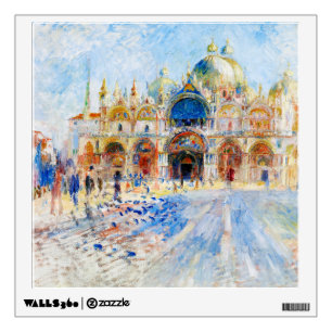The Piazza San Marco, Renoir Wall Decal