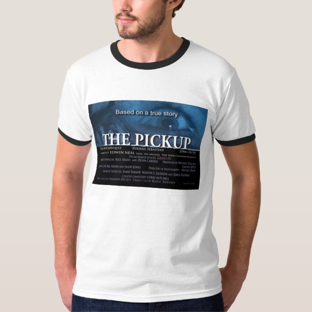 The Pick-Up Killer White Tee (Front)