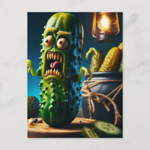 The Pickle Horror Postcard