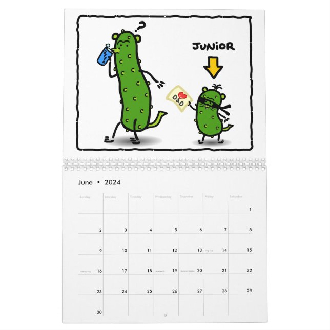 2024 Positive Pickle Calendar – Pickle's Portraits