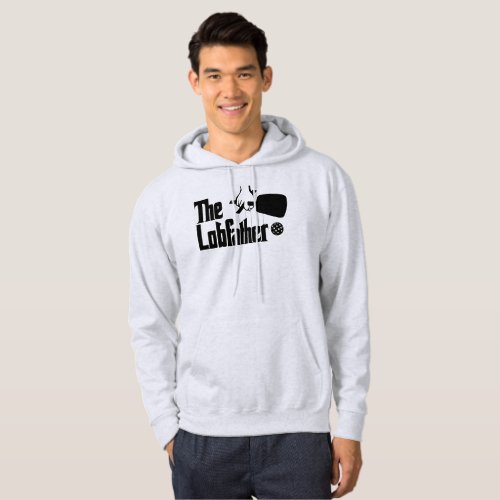 The Pickleball Lobfather Awesome Pickleball Court  Hoodie