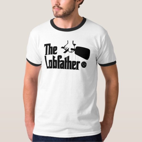 The Pickleball Lobfather Awesome Pickleball Court  T_Shirt