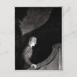 The Picture of Dorian Gray Vintage Illustration Postcard