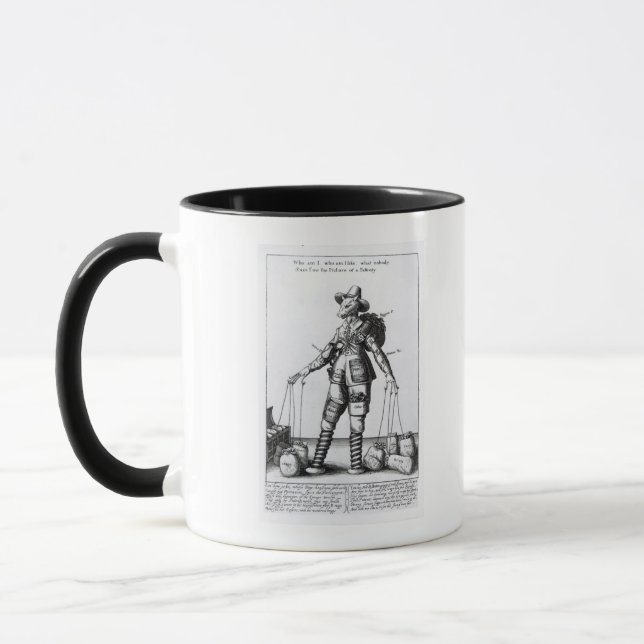 The Picture of Pattenty', c.1641-50 Mug (Left)