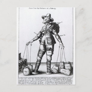 The Picture of Pattenty', c.1641-50 Postcard