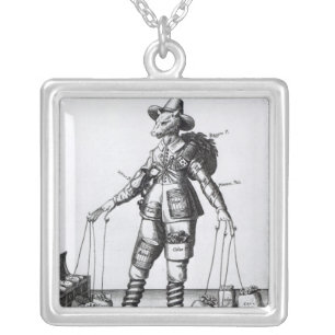 The Picture of Pattenty', c.1641-50 Silver Plated Necklace