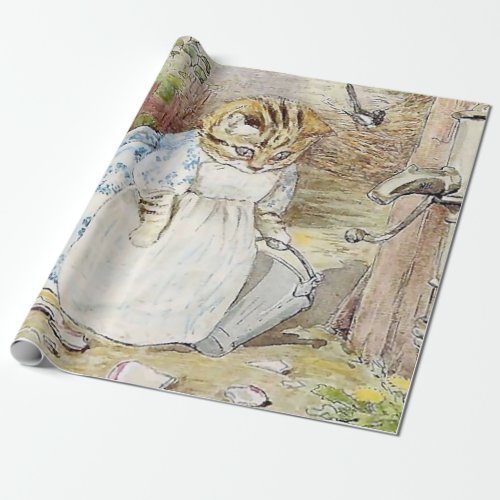 The Pie and the Patty Pan by Beatrix Potter Wrapping Paper