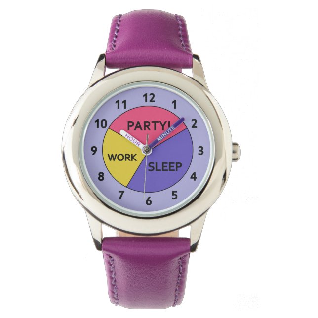 The Pie Chart of Life watches (Front)