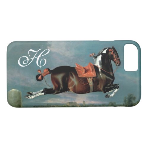 The Piebald Horse Cehero Rearing Monogram iPhone 87 Case