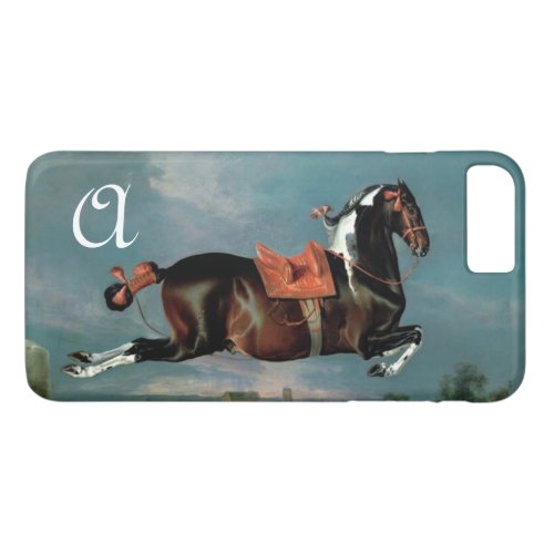 The Piebald Horse Cehero Rearing Monogram iPhone 8 Plus7 Plus Case