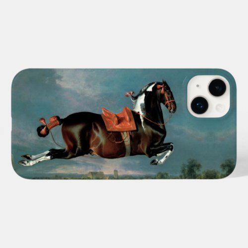 The Piebald Horse Cehero Rearing Monogram Case_Mate iPhone 14 Plus Case